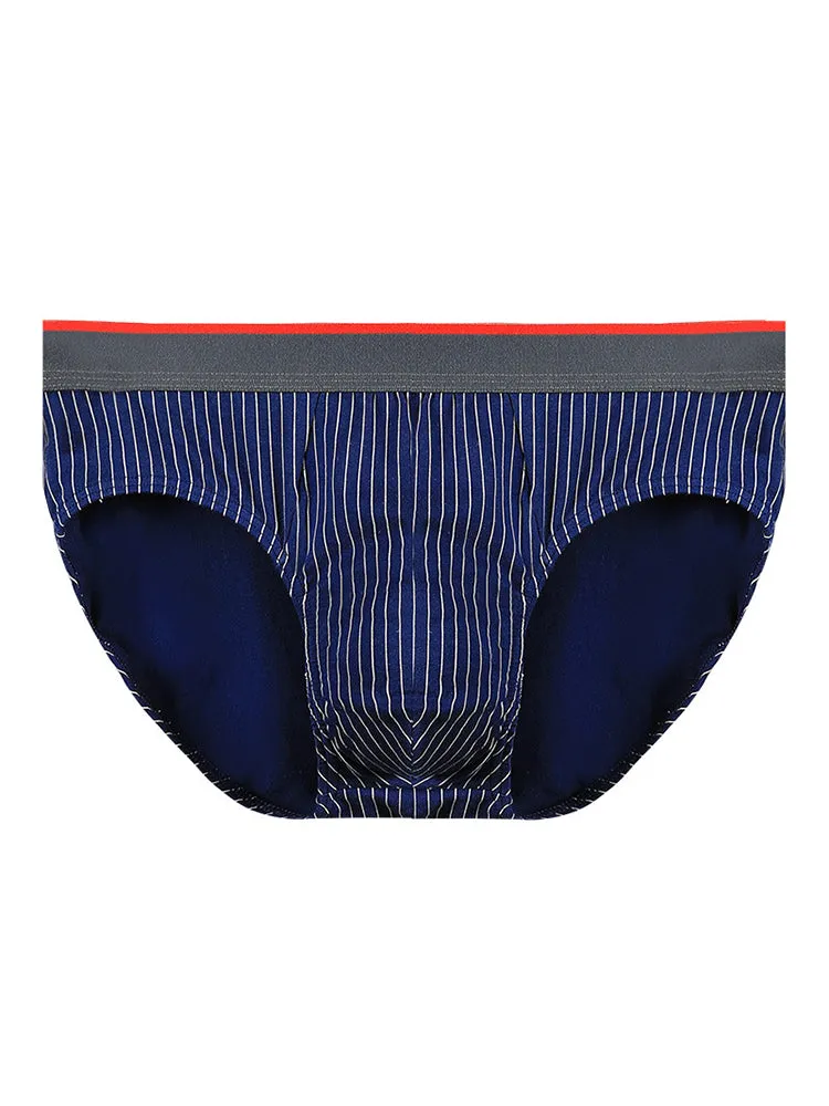 3-pack Men's Antibacterial Pure Cotton Sexy Sports Breathable Underwear