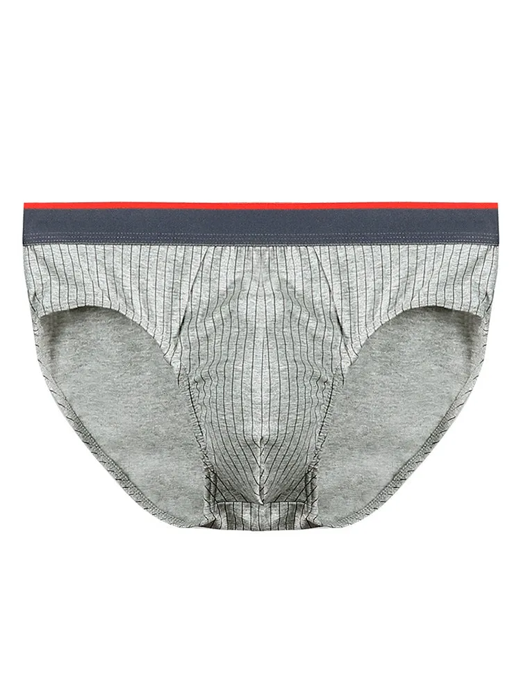 3-pack Men's Antibacterial Pure Cotton Sexy Sports Breathable Underwear