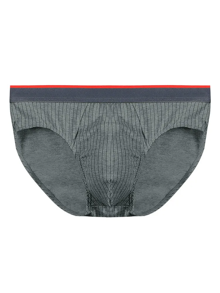 3-pack Men's Antibacterial Pure Cotton Sexy Sports Breathable Underwear
