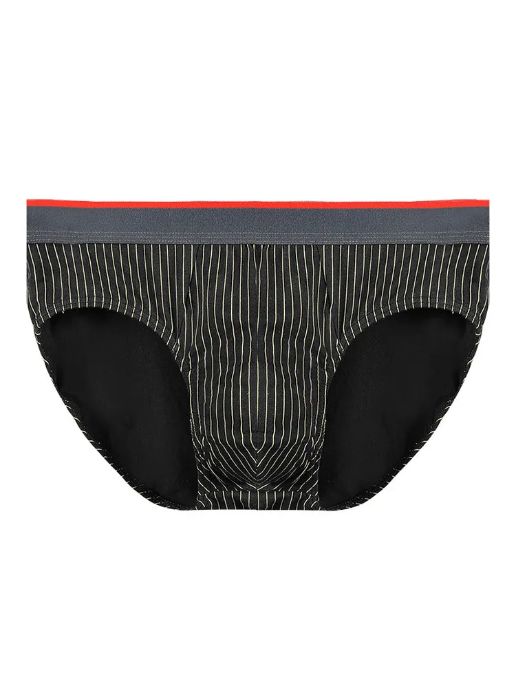 3-pack Men's Antibacterial Pure Cotton Sexy Sports Breathable Underwear