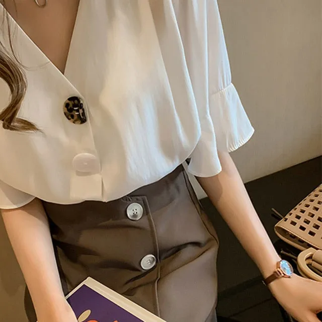 Casual Elegant Loose Top