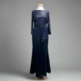 Eliza J. navy dress, size 8, NEW WITH TAGS!
