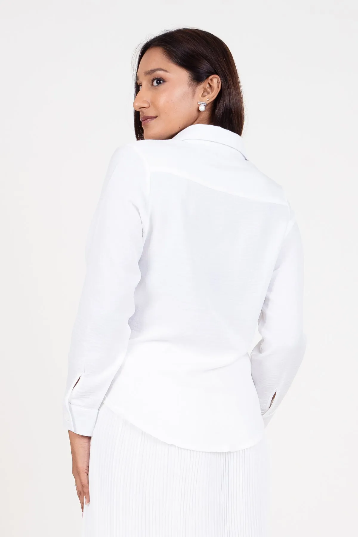 Envogue Women's Long Sleeve Casual Blouse
