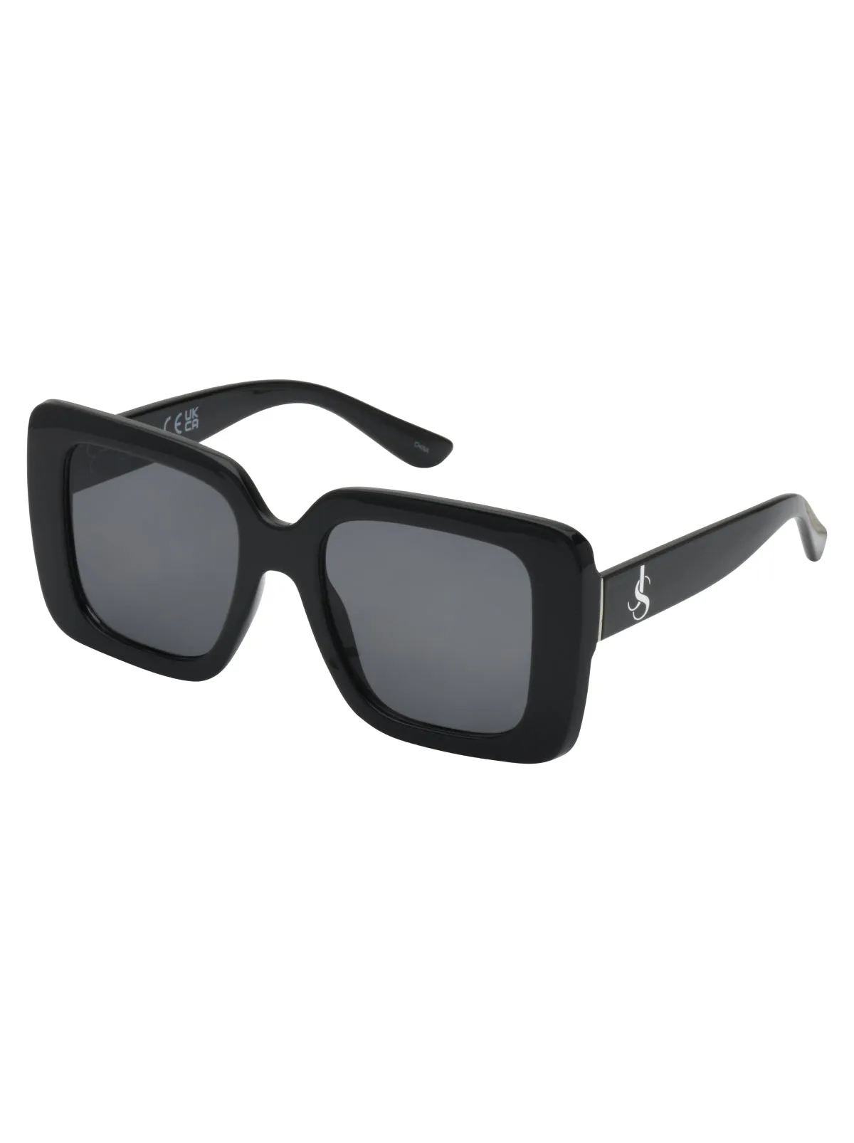 Fashionable Square Sunglasses in Black