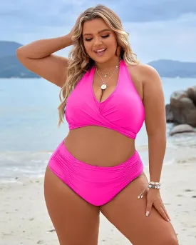 Hot Sale 50% OFF Tummy Control Swimsuits Modest High Waist Bikini Sets