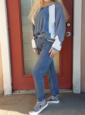 Jogger Shirt and Pant Set | Vintage Havana - Last One Size Small