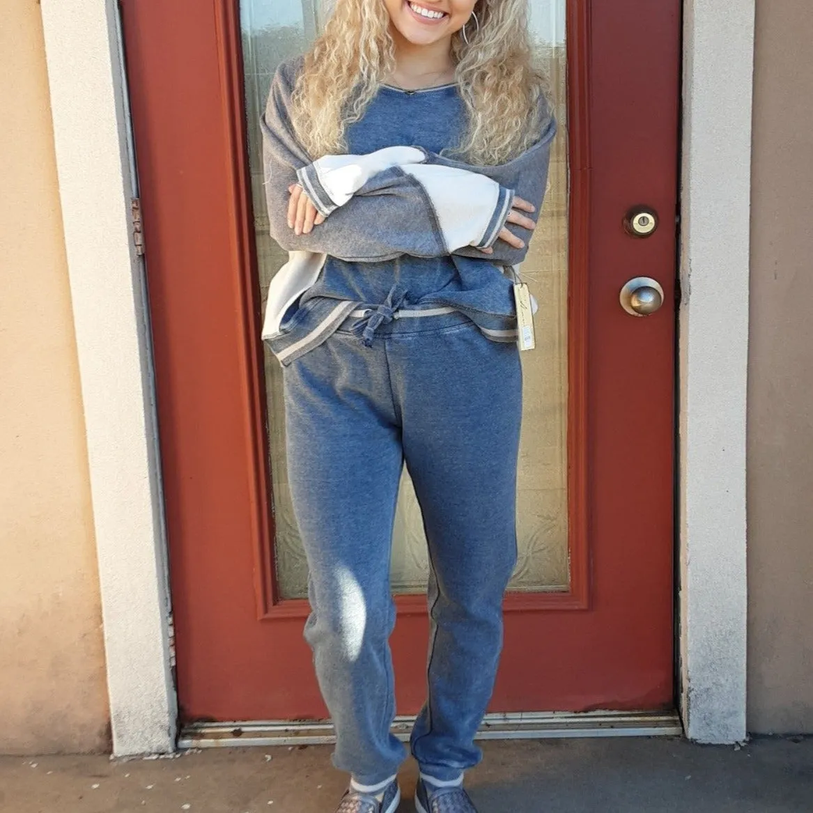 Jogger Shirt and Pant Set | Vintage Havana - Last One Size Small