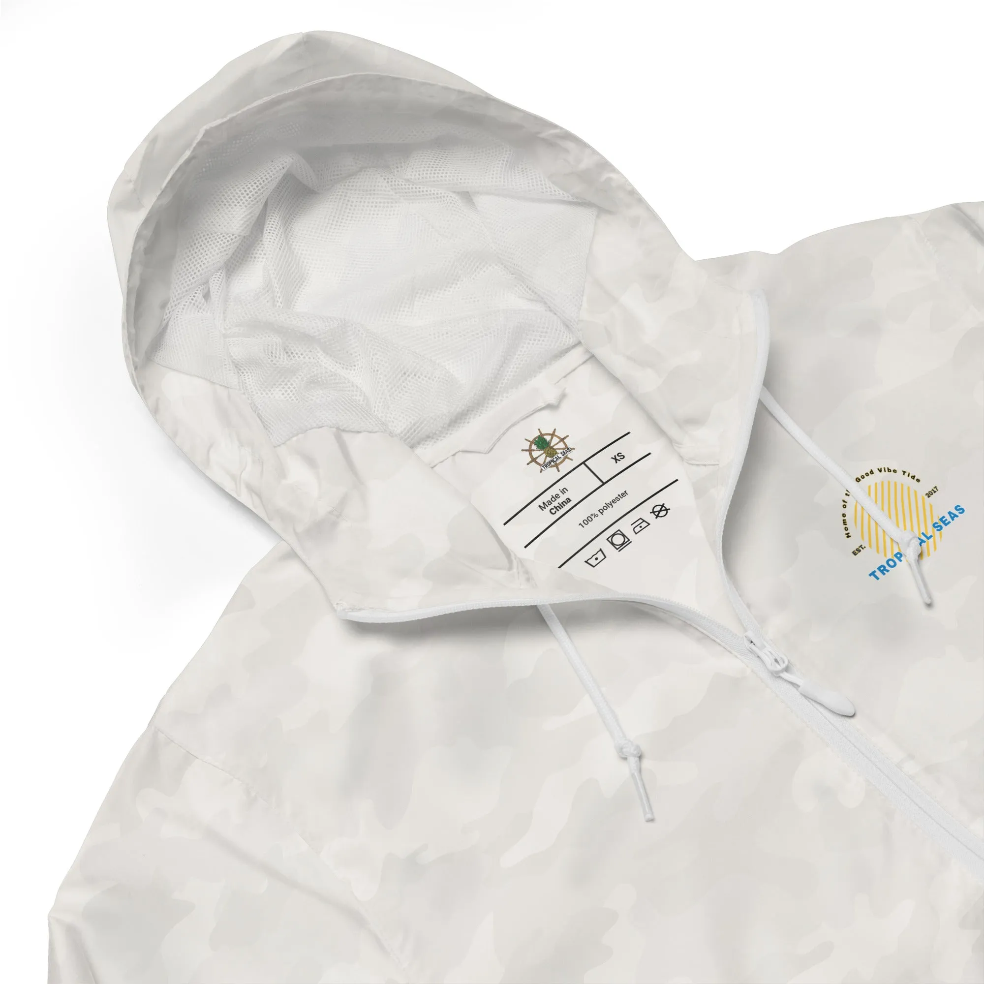 Lightweight zip up Sunny Slice windbreaker