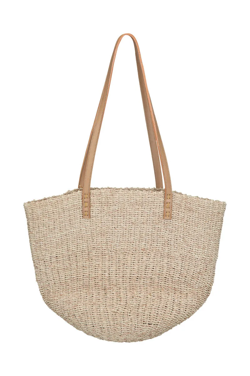 NAMASTE RATTAN BASKET - TAN