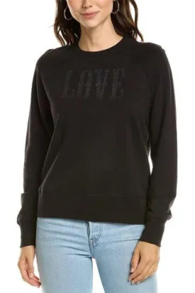 Upper Western Love Studs Sweat Noir